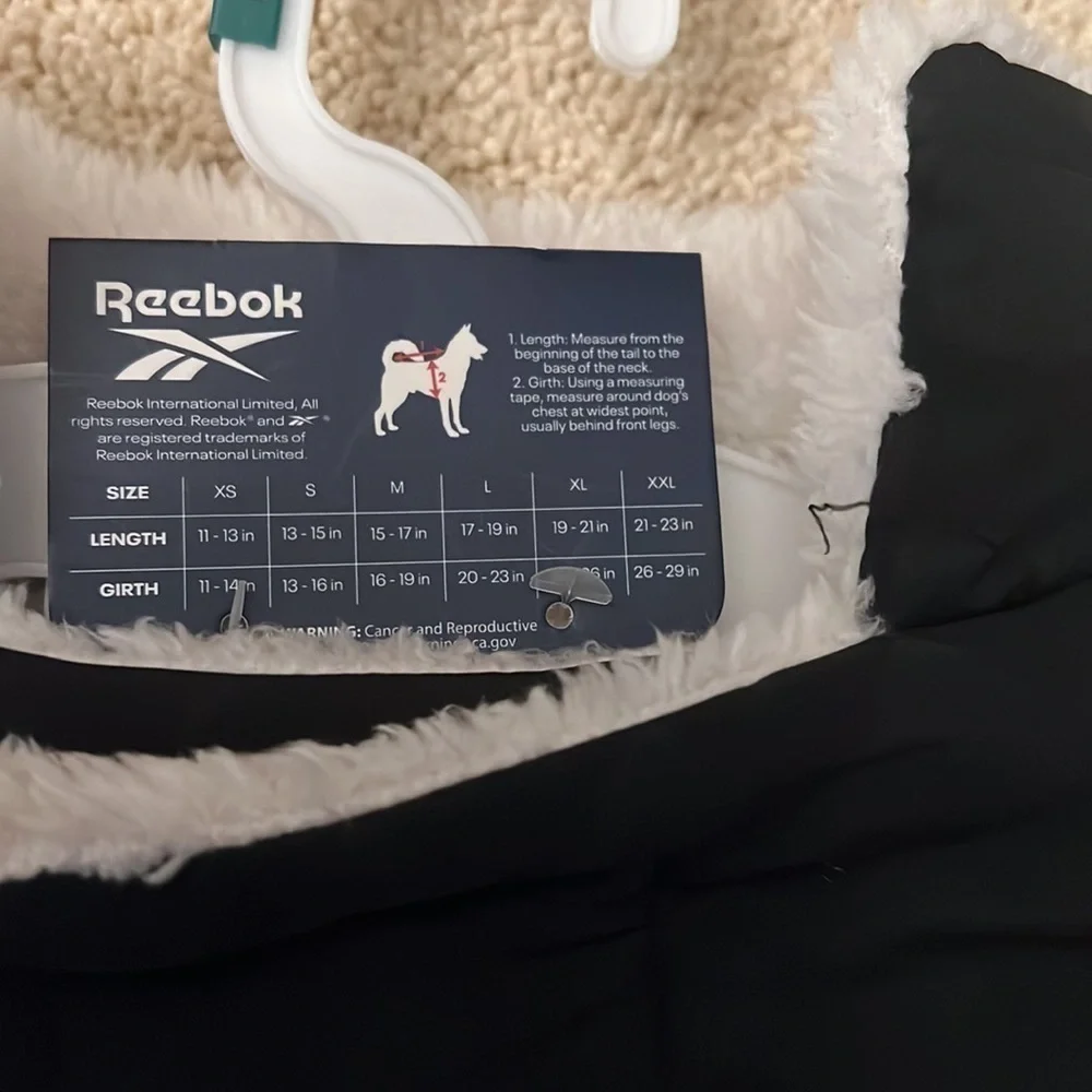 Reebok Dog Vest